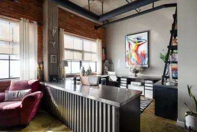 Dedicated Work Space for Two w/ Printer