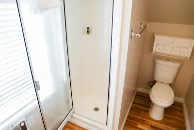Walk in shower
