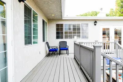Deck area