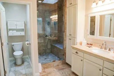 Walk in shower