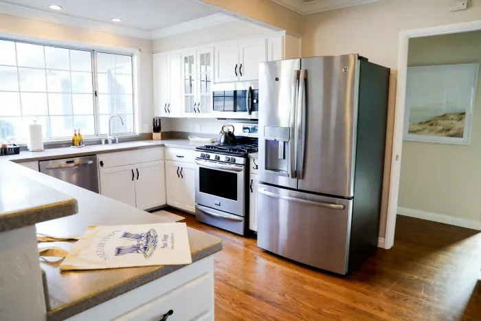 Spacious kitchen in main living space perfect for cooking those family or group meals