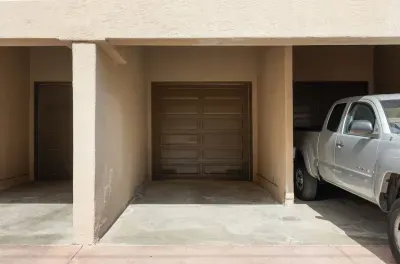 Carport parking space only, no garage parking