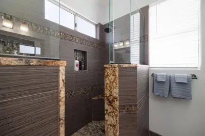 Master Bath Dual Shower heads