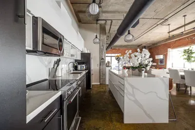 Galley Style Kitchen