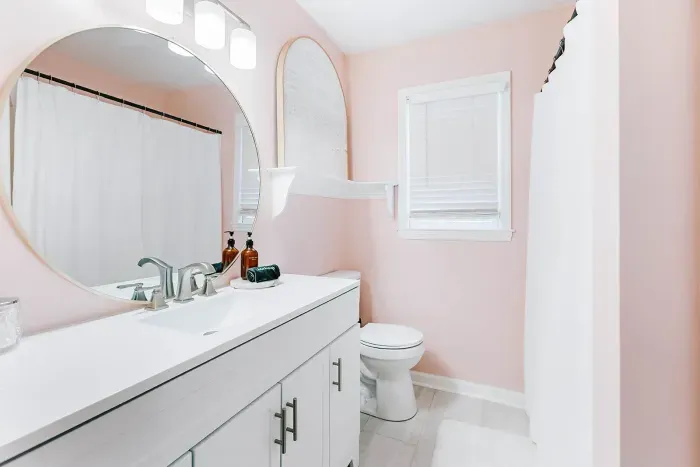 Bright, fresh bathroom with clean lines and a calm, spa-inspired feel.