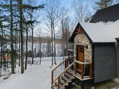 Embrace winter fun with snow angels, exhilarating sledding down pristine hills, or relaxing in the hot tub with breathtaking views. Whether you're seeking adventure or tranquility, we offer an all-inclusive winter wonderland experience just for you!