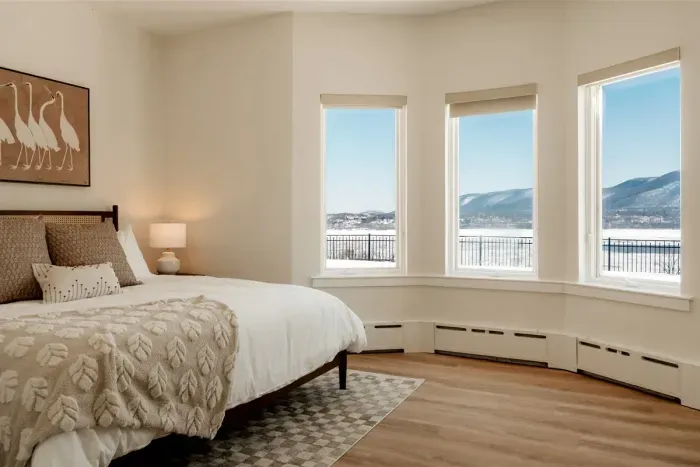 View of Hudson River from second bedroom