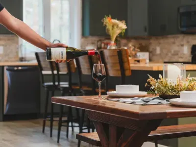 Cheers to good times and great company. Enjoy wine country vibes at the Pocono Barndominium, where we can arrange winery tours and private chef dinners for your bachelorette or birthday celebration.