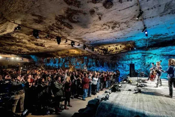The Caverns is a concert venue located 13 minutes away from the Retreat