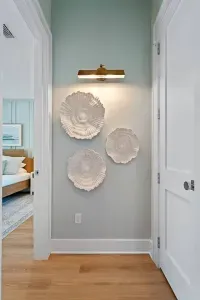 Bedroom 1, on the main floor with king size bed and en-suite bathroom.