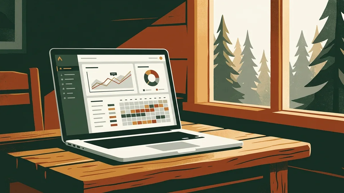 Airbnb management Rome WI dynamic pricing dashboard for cabin owners