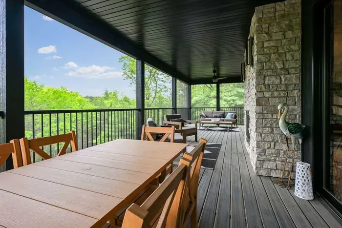 Perfect for morning coffee or sunset views