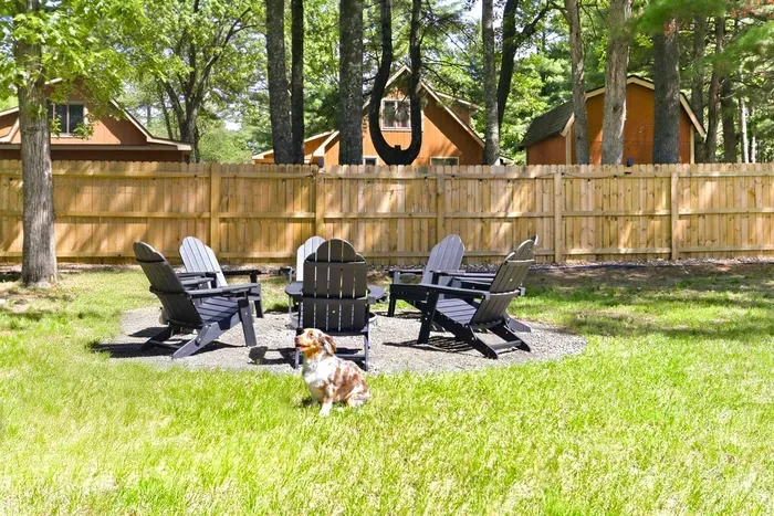 Enjoy a private outdoor space where pets can roam, guests can gather, and vacation feels easy.