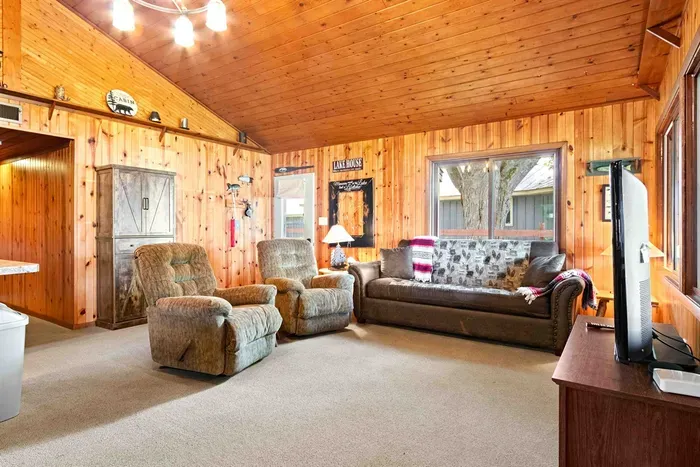 Natural textures and earthy tones blend seamlessly, making it the perfect space to relax or gather with friends and family.