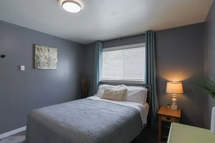 Luxurious master bedroom with king-size comfort