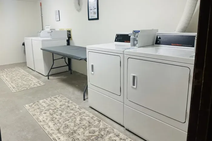 Shared laundry room