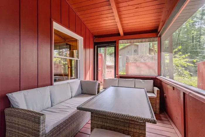 Indulge in comfort and style in our living room, featuring plush sofas, and elegant chairs. Cozy up by the fireplace, and unwind with entertainment on the TV.