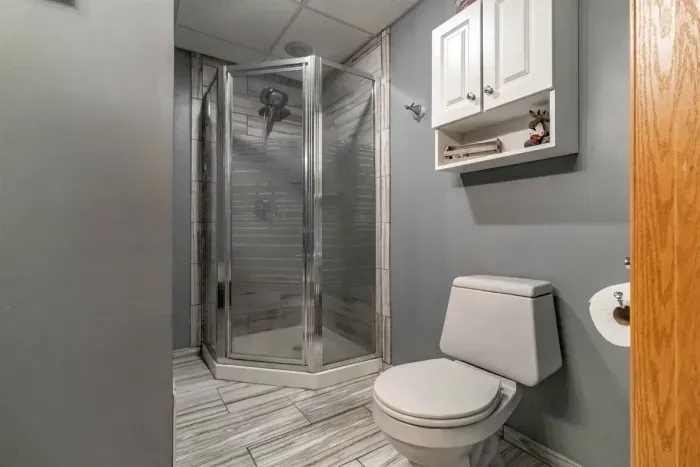 Indulge in comfort—our luxurious bathroom is crafted for ultimate relaxation.