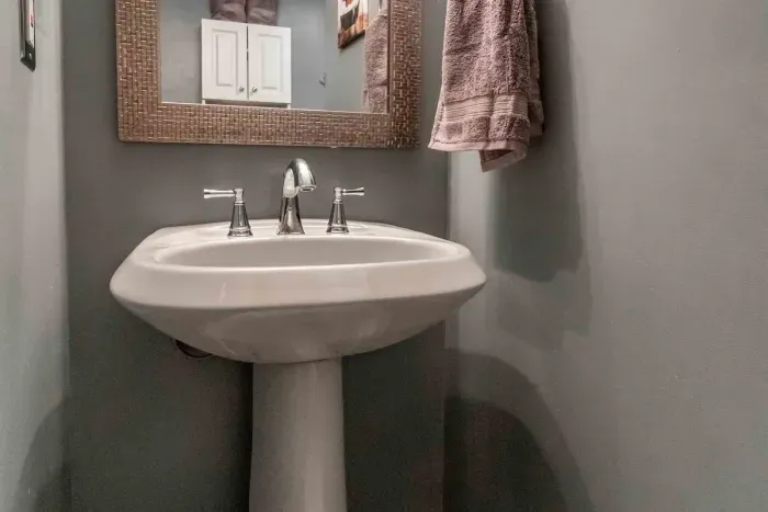 Indulge in comfort—our luxurious bathroom is crafted for ultimate relaxation.