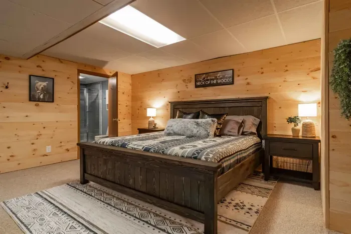 Tranquil and welcoming—enjoy ultimate comfort in our carefully curated bedroom.