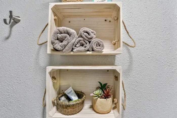 ndulge in comfort—our luxurious bathroom is crafted for ultimate relaxation.