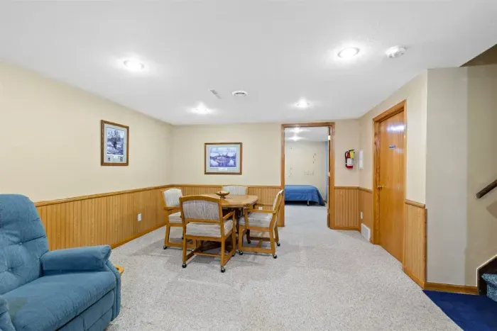 A great bonus space for guests looking for comfort and flexibility.