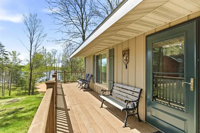Step onto the deck and take in peaceful lake views, where morning coffee and quiet afternoons feel effortlessly relaxing.