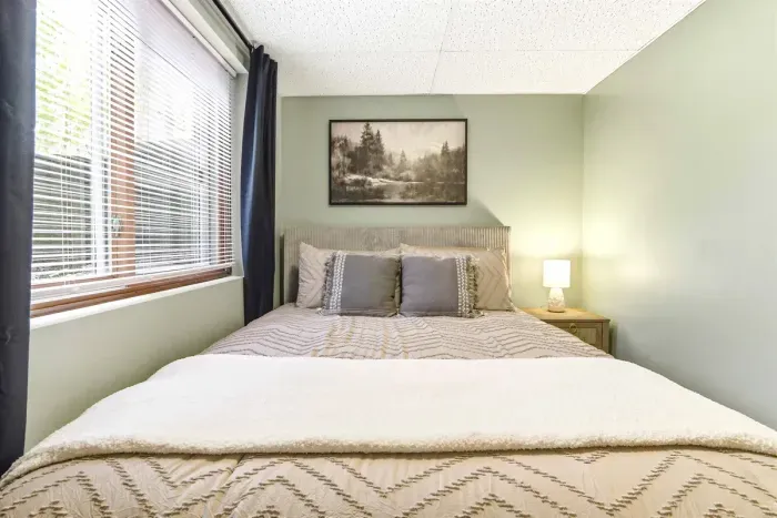 Bright and cozy space for ultimate comfort and sleep.