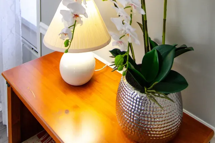 A light-filled, contemporary haven with clean lines, modern touches, and a calming white interior.