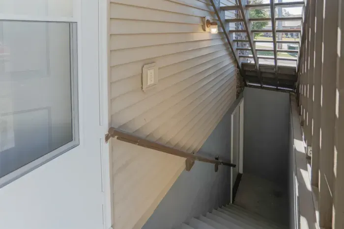 Private outdoor patio with comfortable seating and beautiful views, perfect for enjoying morning coffee or evening relaxation.