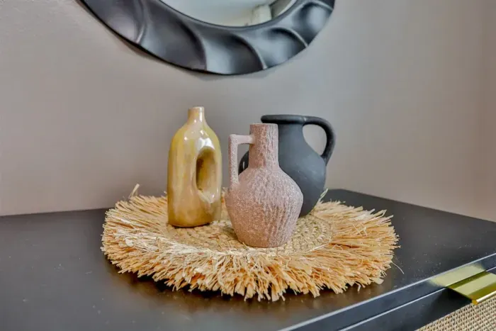 Stylish and thoughtfully curated—our space features elegant decorations that create a warm and inviting atmosphere.