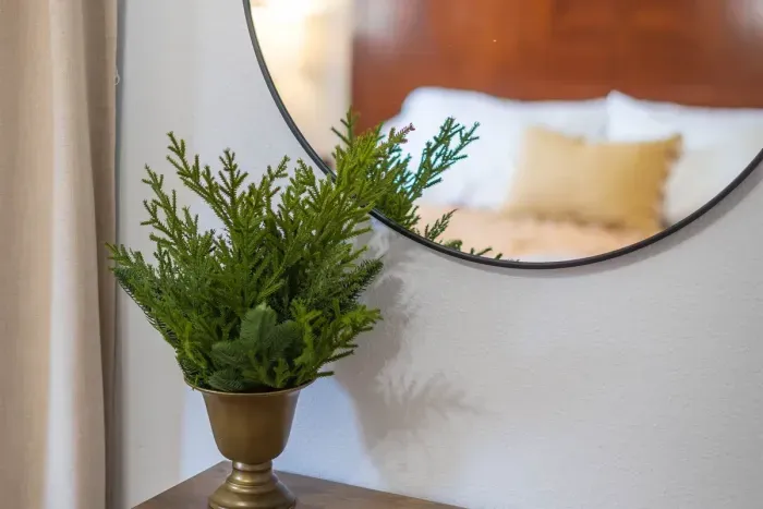 Modern amenities meet comfort – experience bliss in our well-appointed bathroom.ToiletShampooConditionerHair dryerSoap