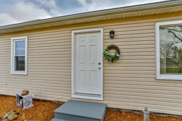 Modern exterior with simple design and attractive frontage.