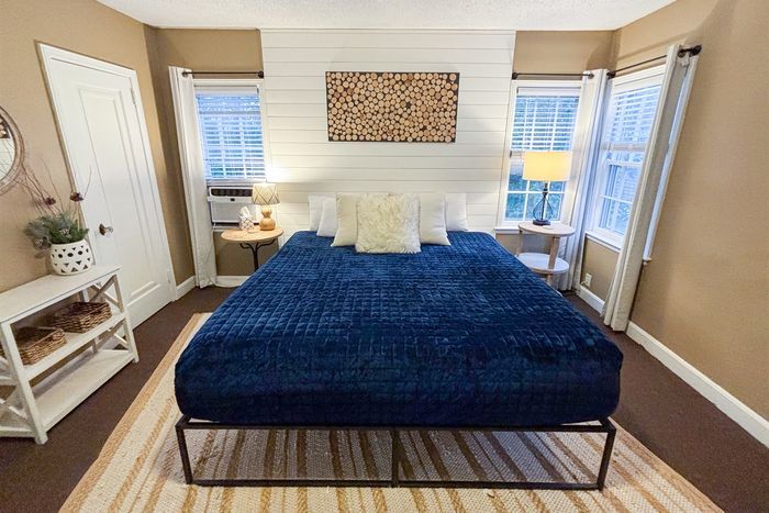 Tranquil and welcoming—enjoy ultimate comfort in our carefully curated bedroom.