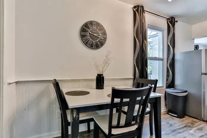 Stylish and thoughtfully curated—our space features elegant decorations that create a warm and inviting atmosphere.