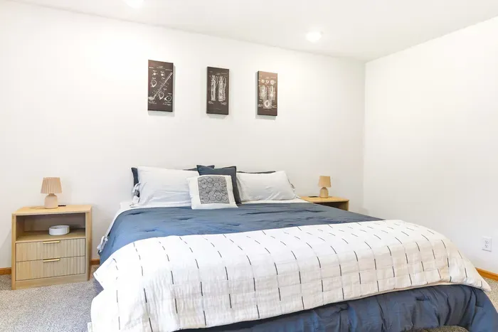 Settle into a calm, airy retreat with soft bedding, natural light, and a quiet connection to the outdoors.