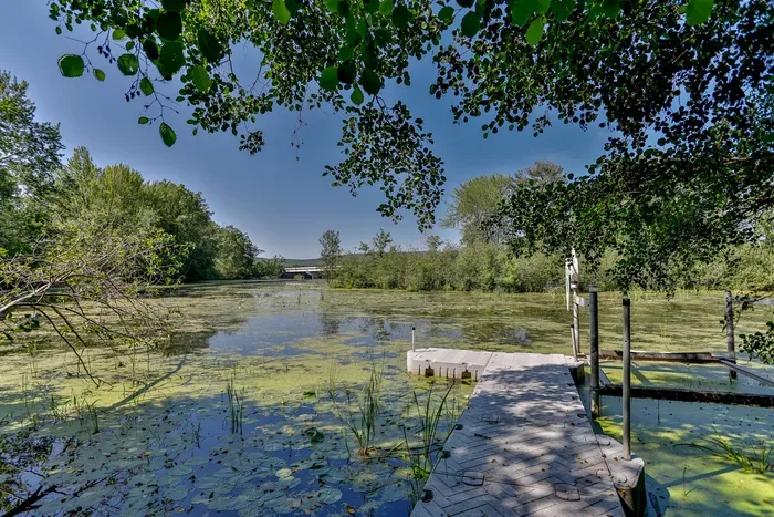 Enjoy quiet moments on the private dock, where peaceful water views invite you to slow down and unwind.