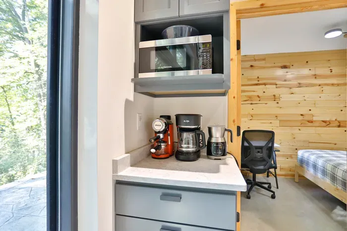 Start your day right with fresh-brewed coffee from the easy-to-use drip coffee maker.
