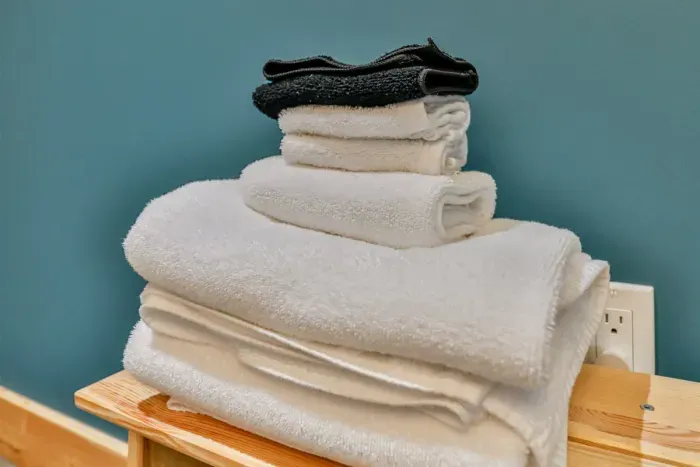 Thoughtfully prepared towels for your relaxing stay.