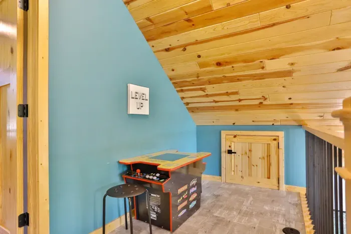 Bring out your competitive side with the classic Pac-Man arcade machine - fun for all ages!