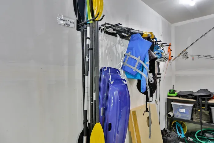 Kayaks, paddles, and life vests included - everything you need for a day on the water.