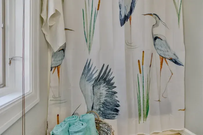 Indulge in comfort—our luxurious bathroom is crafted for ultimate relaxation.