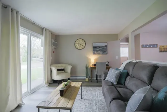 Chic and comfortable – unwind in this stylish living space after a day of exploring.