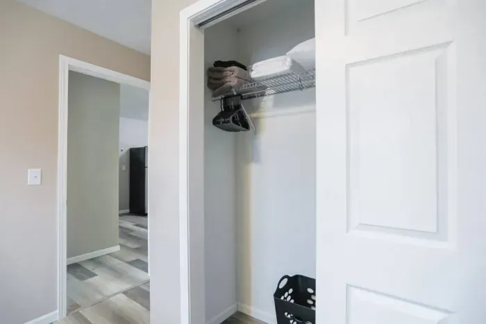 Serene and inviting – experience ultimate comfort in our thoughtfully designed bedroom.