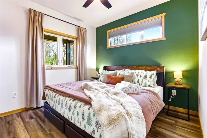 Cozy Bedroom with Natural Light & Relaxing Vibe