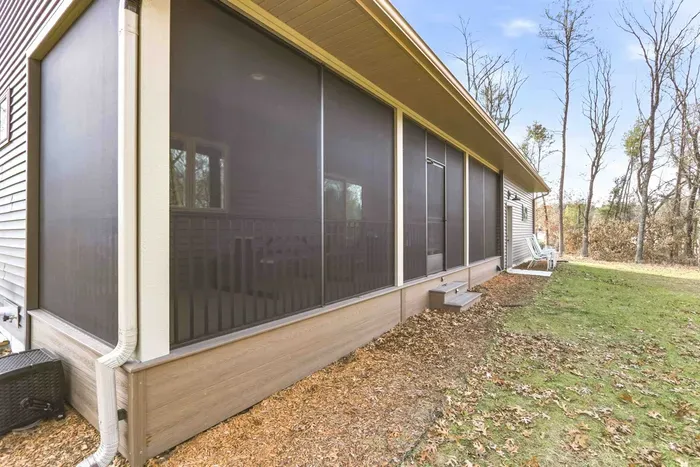 Relaxing Outdoor Space with Trees & Natural Light