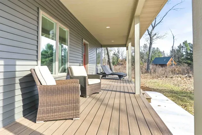 Beautiful Sunlit Yard with Green, Scenic Views