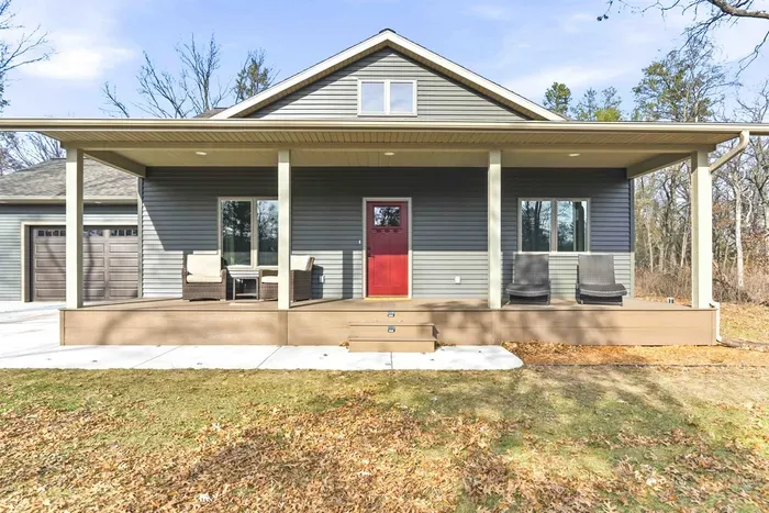 Bright Property Exterior with Peaceful Tree Views