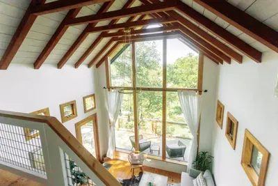 The Sycamore Treehouse - View from Loft
