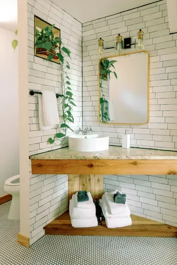 Acorn Treehouse Bathroom